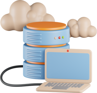 3D Computer Connected to Database